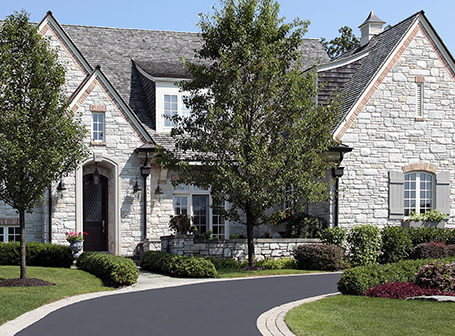 Newly Paved Driveway